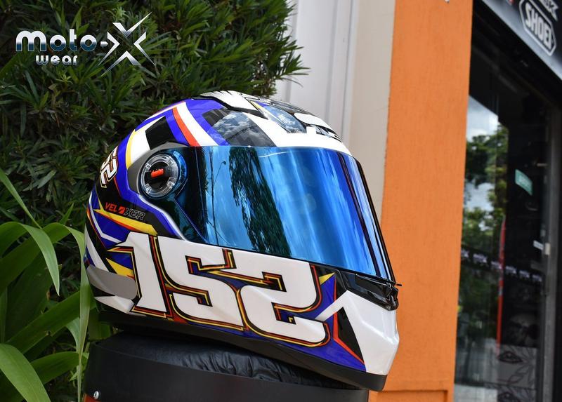 Imagem de Viseira Azul Capacete Ls2 Ff358 FF396 Polivisor