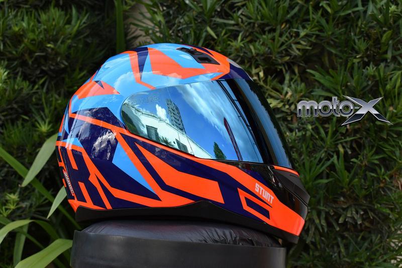 Imagem de Viseira Azul Capacete Norisk FF391 FF389 Ls2 FF389 Polivisor