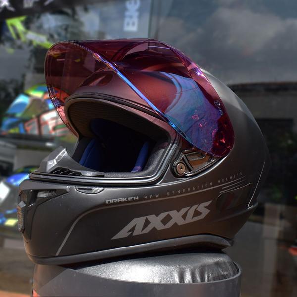 Imagem de Viseira Capacete Axxis Asx V18B Rosa Camaleão Draken Eagle