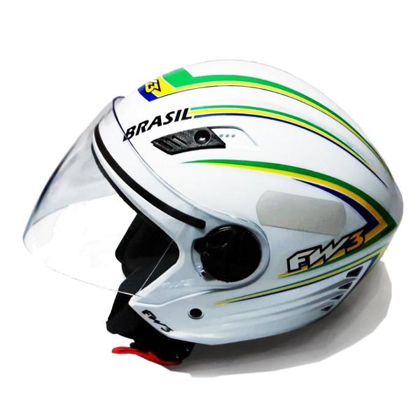 Imagem de Viseira Capacete Fw3 X Open Fume 2.2Mm