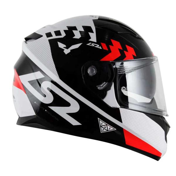 Imagem de Viseira Capacete Ls2 FF320 FF353 Cromada Polivisor