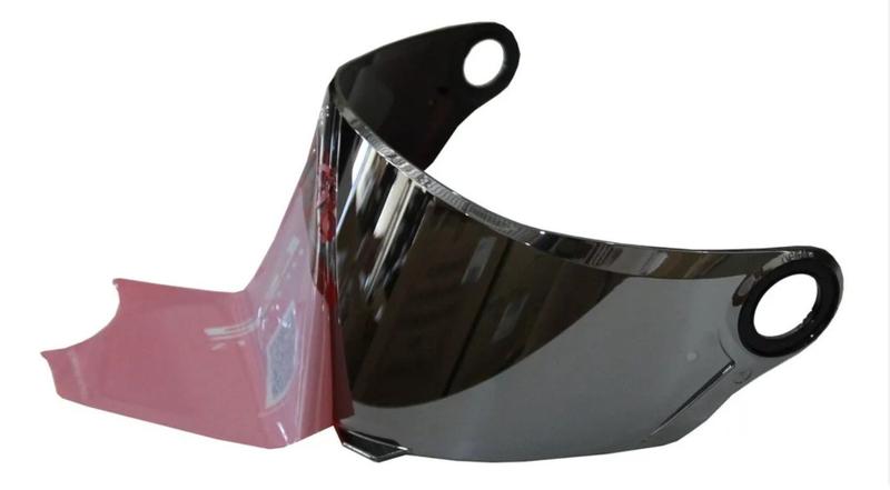 Viseira Capacete LS2 FF358 Cromada Original Imagem de Viseira Capacete LS2 FF358 Cromada Original