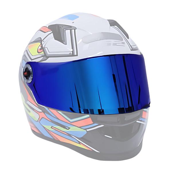 Imagem de Viseira Capacete Ls2 Ff358 Fw3 Gt Helt Estrada Revo Azul