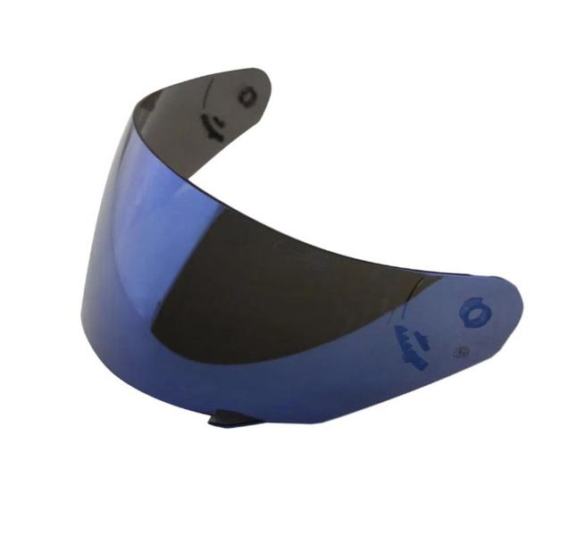 Imagem de Viseira Capacete Norisk Ff391 Ff389 Azul Iridium Polivisor