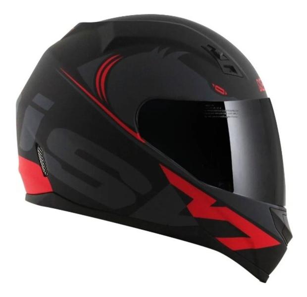 Imagem de Viseira Capacete Norisk Ff391 Razor Azul Iridium Polivisor 