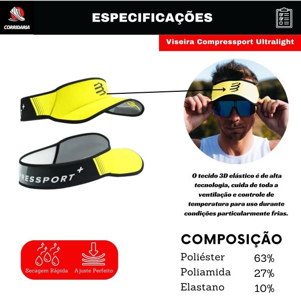 Imagem de Viseira Compressport Ultralight Spiderweb Unissex