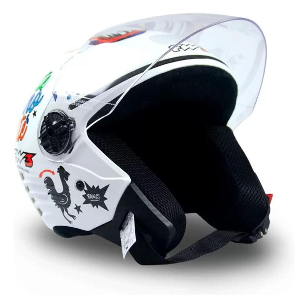 Imagem de Viseira Cristal Para Capacete Aberto Fw3 X Open