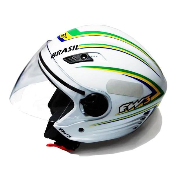 Imagem de Viseira Cristal Para Capacete Aberto Fw3 X Open