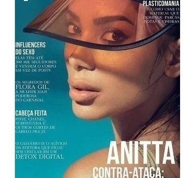 Imagem de Viseira Da Anitta Moda Verao Aba  13 Cm Tiara Transparencia