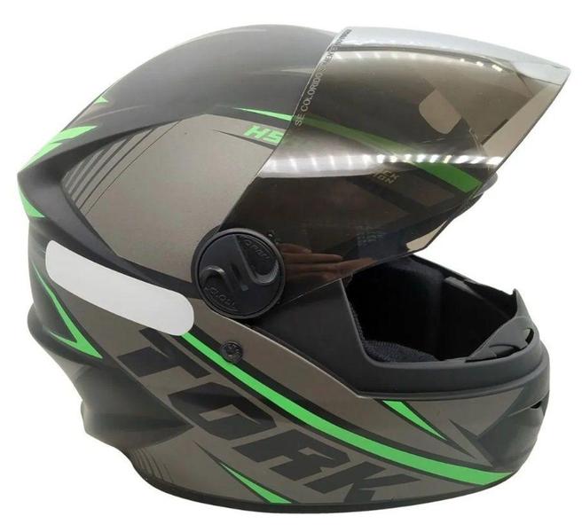 Imagem de Viseira Fumê Capacete Protork New Liberty Four / R8 2.2mm - POLIVISOR