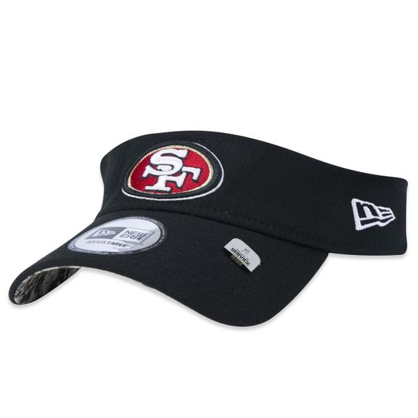 Imagem de Viseira New Era San Francisco 49ers Salute To Service 2022 Aba Curva Preto