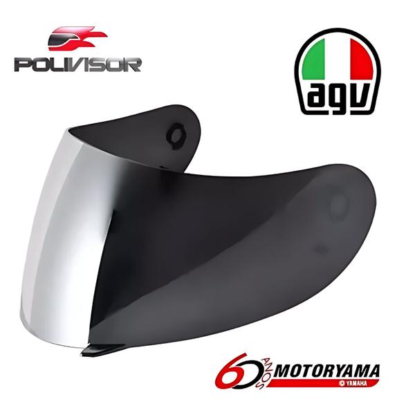 Imagem de Viseira polivisor agv k3 sv k1 cromada