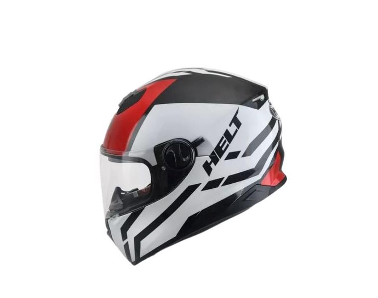 Imagem de Viseira Polivisor Helt New Race Glass Cromada