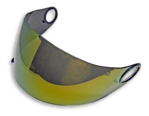 Imagem de Viseira Polivisor Helt New Race Glass Dourada 2.2MM