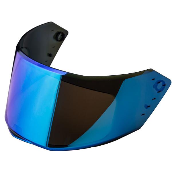 Imagem de Viseira Revo Azul Iridium Capacete Bieffe B12