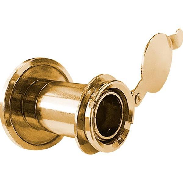 Imagem de Visor Para Porta Dourado C/ Tapa Olho - Bemfixa - Elastobor