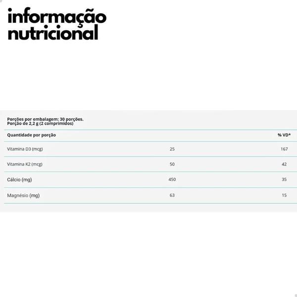 Imagem de Vit Cálcio 1100Mg 60 Capsulas Vital Atman