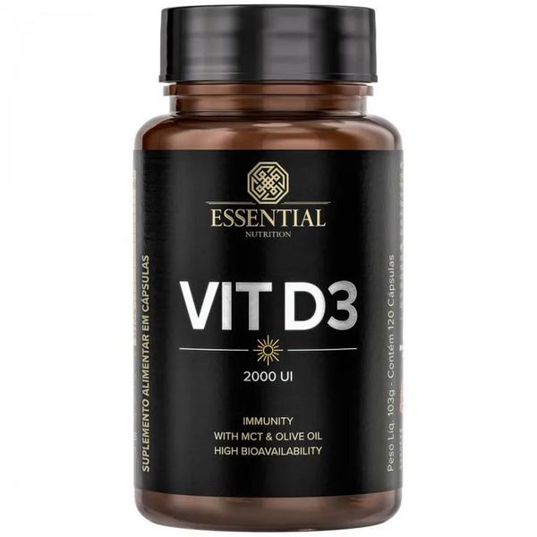 Imagem de Vit D3 2000UI - 120 Capsulas - Essential Nutrition