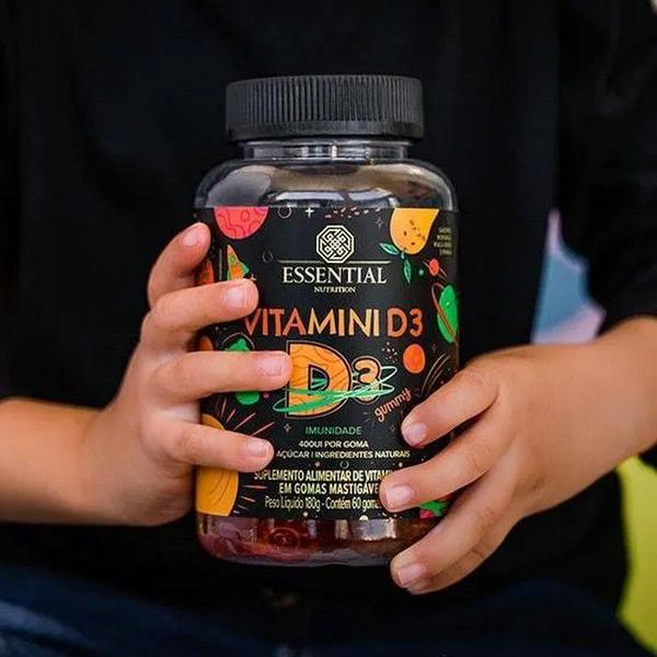 Imagem de Vit D3 Infantil Vitamina D3 Gummy (60 Gomas) - Essential Nutrition