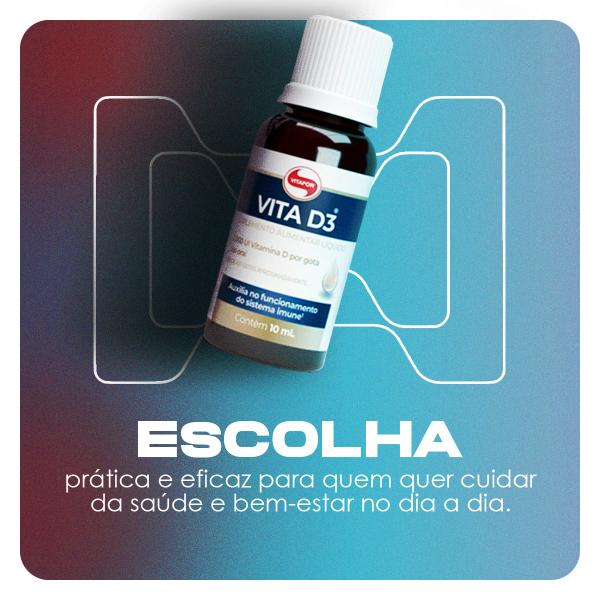 Imagem de Vita d3 gotas frasco 10 ml  vitafor