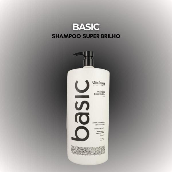 Imagem de Vita Derm Basic Super Brilho Shampoo 2,5L