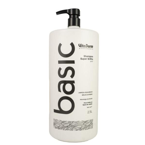 Imagem de Vita Derm Basic Super Brilho Shampoo 2,5L