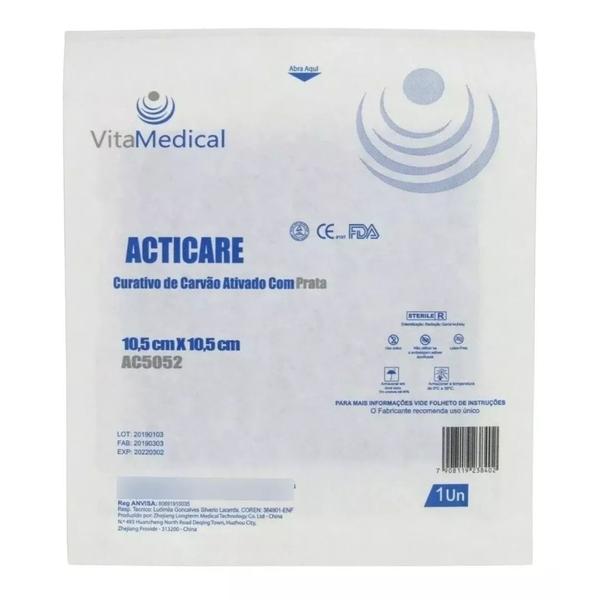 Imagem de Vita Medical Acticare AC5052 10 unidades 10.5cm X 10.5cm