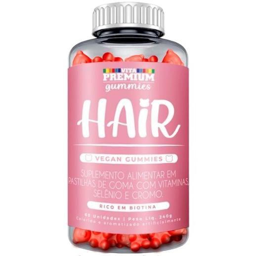 Imagem de Vita Premium Gummies Hair Sabor Tutti Frutti 60 Gomas