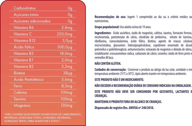 Imagem de Vita suprAZ energy com 30 comprimidos