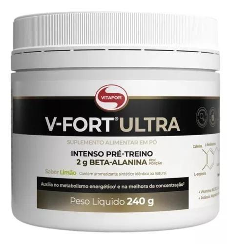 Imagem de Vitafor  Pré Treino Vfort Ultra  Pote 240gr  V Fort Plus