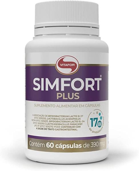 Imagem de Vitafor Simfort Plus - 60 Cápsulas, Cor: Branco