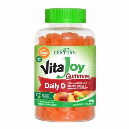 Imagem de Vitajoy Vitamin D 120 Gomas da 21st Century (pacote com 2)