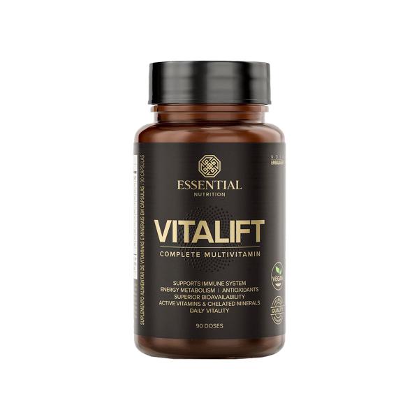 Imagem de Vitalift multivitamínico 90 cápsulas  essential nutrition