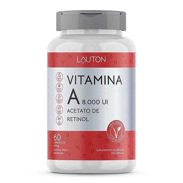 Imagem de Vitamina a 8000ui com 60 comprimidos