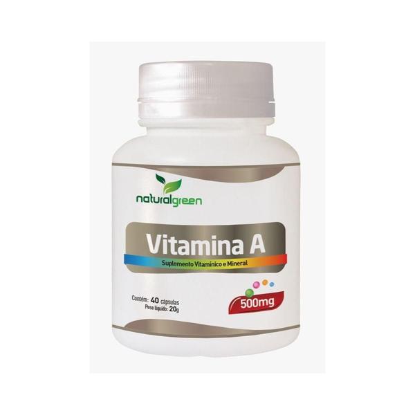 Imagem de Vitamina A Kit 3 Unidades Suplemento Natural Green 120 Cps