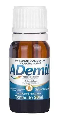 Imagem de Vitamina Ademil 20ml Vitaminas A e D - Arte Nativa