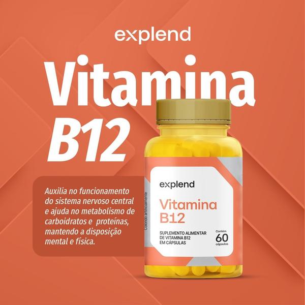 Imagem de Vitamina b 12 explend 60cpsulas
