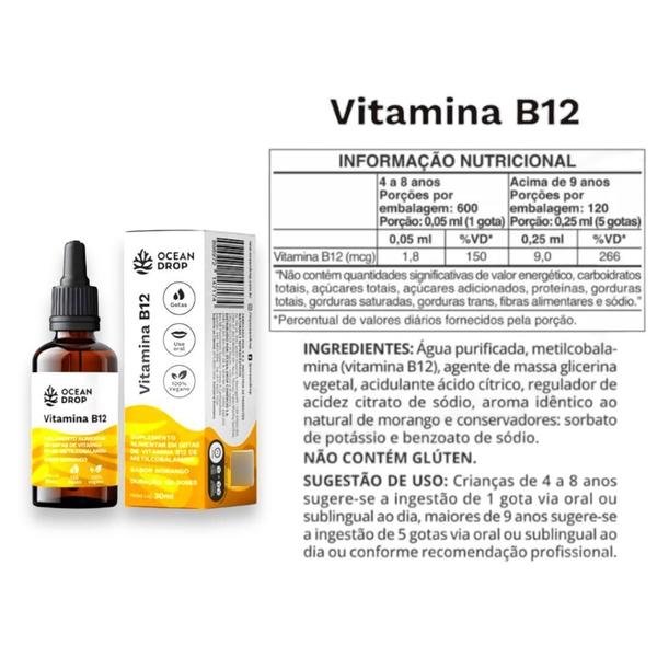 Imagem de Vitamina B12 30Ml Gotas