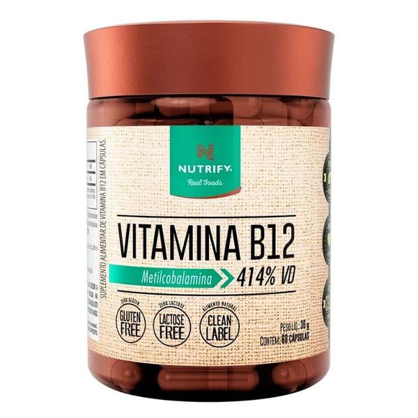 Imagem de Vitamina B12 (60 Caps) Nutrify