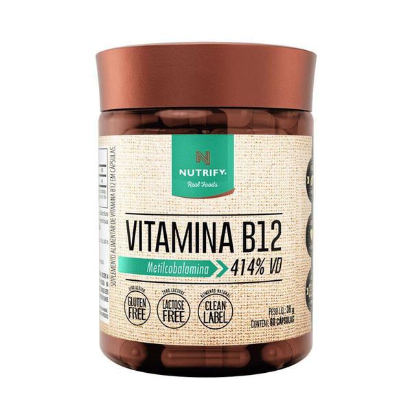 Imagem de Vitamina B12 (60 Caps)  Nutrify