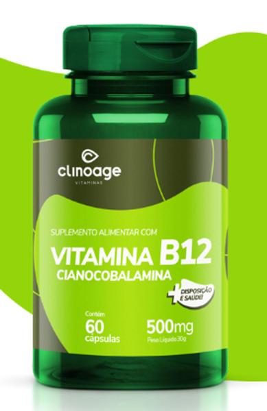 Imagem de Vitamina B12 60 Cápsulas Clinoage! Londriervas