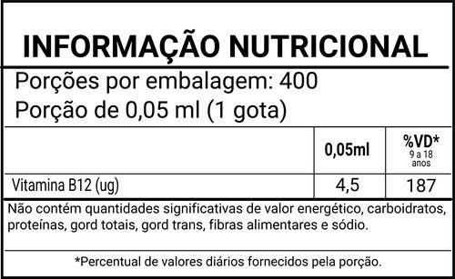 Imagem de Vitamina B12 B-Trix Kids Gotas 3 X 20ml Flora Nativa