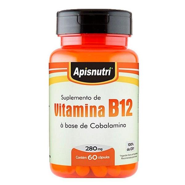 Imagem de Vitamina B12 (cobalamina) - 60 Cápsulas - Apisnutri