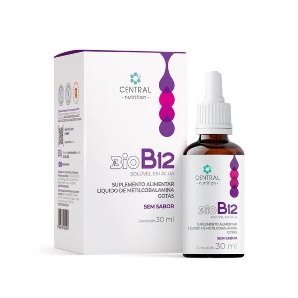 Imagem de Vitamina B12 Gotas 30 ml Central Nutrition