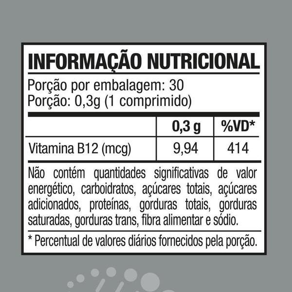 Imagem de Vitamina B12 Metilcobalamina 30Comprimidos Bionatus