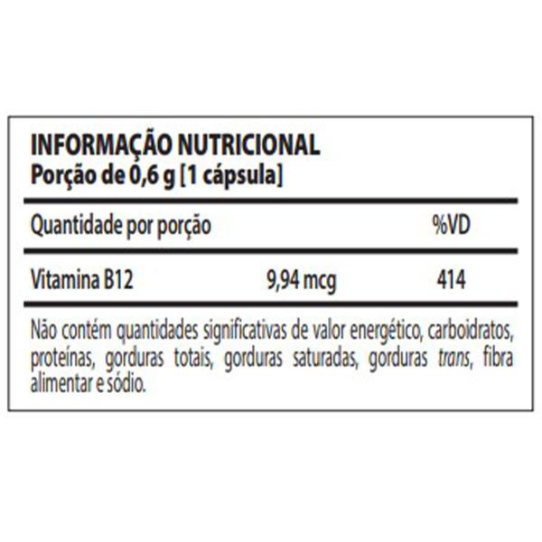 Imagem de Vitamina B12 Metilcobalamina Nutrify 60 Cápsulas