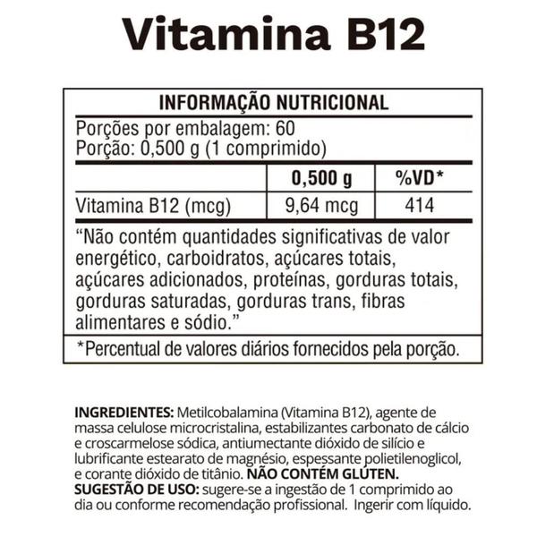 Imagem de Vitamina B12 Ocean Drop Dose Certa Metilcobalamina Vegano