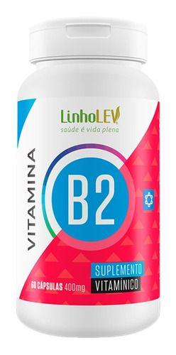 Imagem de Vitamina B2 400mg 4 X 60 Cápsulas - Linho Lev