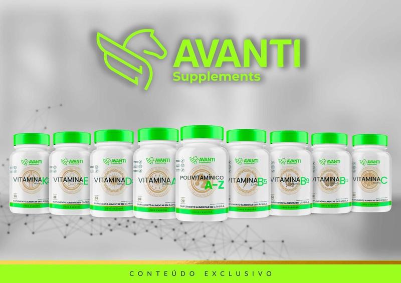 Imagem de Vitamina B9 1282mcg 30 Cápsulas - Avanti Supplements