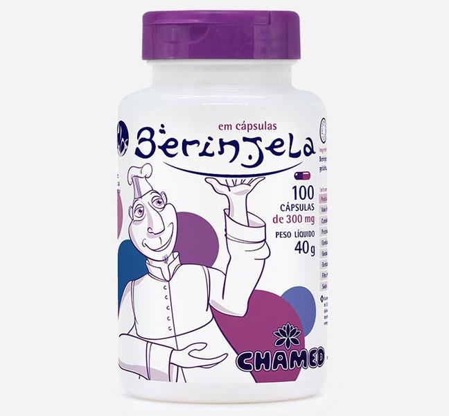 Imagem de Vitamina Berinjela 100 Cápsulas De 300mg - Chamed